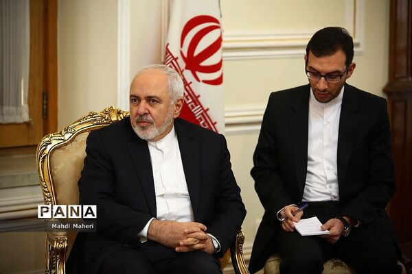 دیدار وزیر امور خارجه ایران با رئیس هیات پارلمانی فلسطین