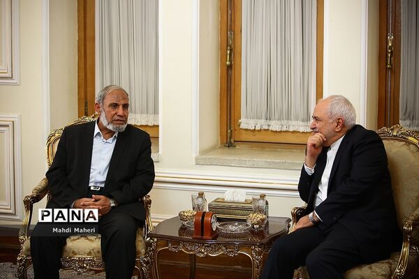 دیدار وزیر امور خارجه ایران با رئیس هیات پارلمانی فلسطین