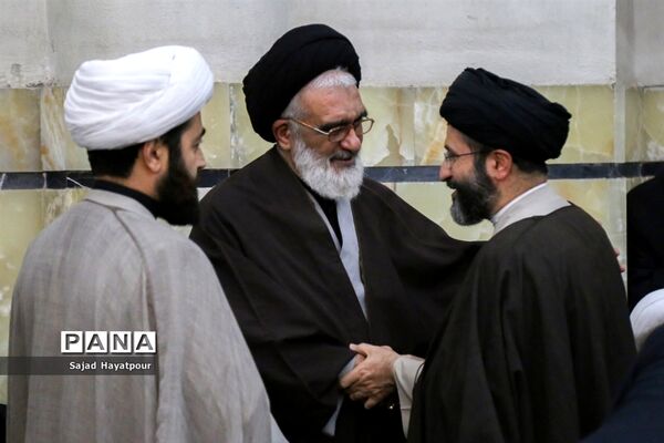 مراسم ختم آیت الله هاشمی شاهرودی در قم