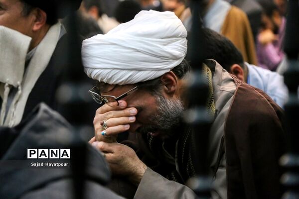مراسم ختم آیت الله هاشمی شاهرودی در قم