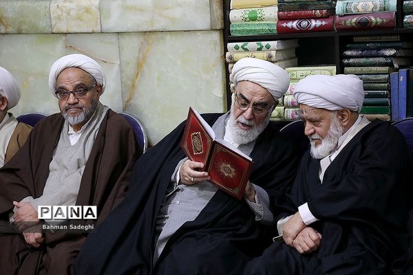 بزرگداشت آیت الله شاهرودی در مسجد ارک