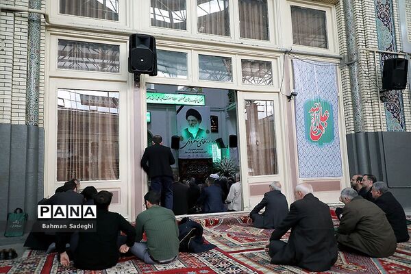 بزرگداشت آیت الله شاهرودی در مسجد ارک