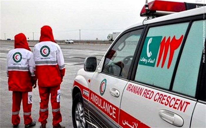نجات خانم کوهنورد گرفتار در ارتفاعات دارآباد