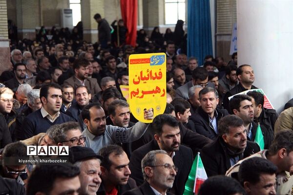 گرامیداشت 9 دی در مصلای امام خمینی (ره) ارومیه