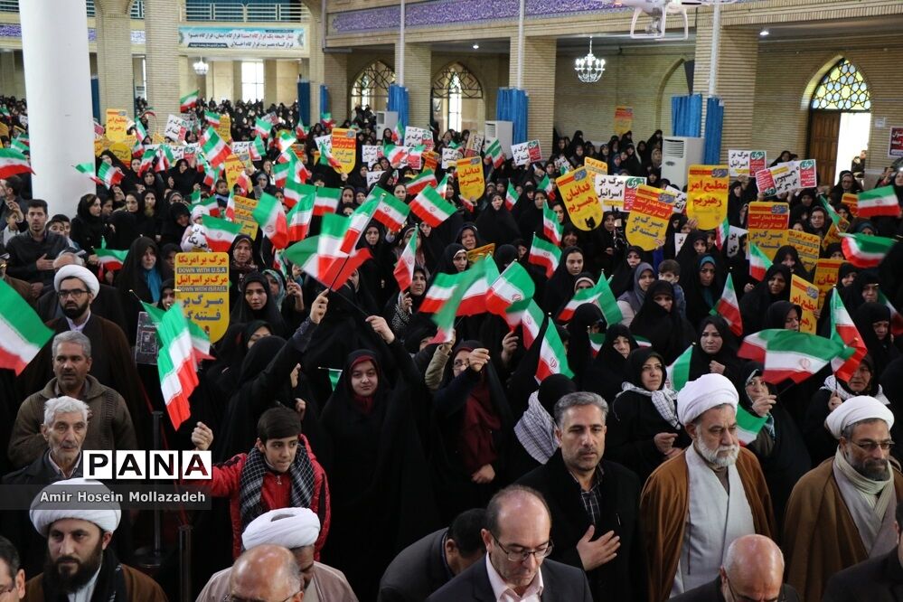 مراسم گرامیداشت نهم دی ماه در ارومیه