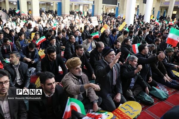 مراسم گرامیداشت نهم دی ماه در ارومیه