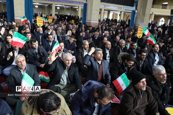 مراسم گرامیداشت نهم دی ماه در ارومیه