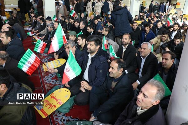 مراسم گرامیداشت نهم دی ماه در ارومیه