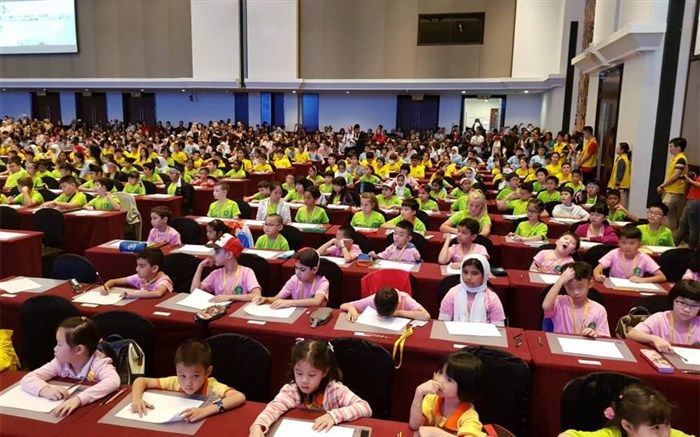 قهرمانی ایران در مسابقات جهانیpama 2018  با تعظیم دنیا به بزرگان محاسبات ذهنی