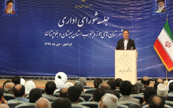 جهانگیری: بندر چابهار می‌تواند کانون ترانزیتی منطقه باشد