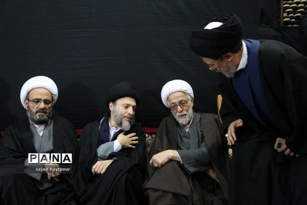 منزل آیت الله شاهرودی در قم سیاه پوش شد