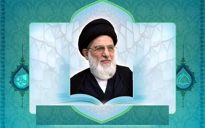 اقامه نماز رهبر معظم انقلاب بر پیکر آیت الله هاشمی شاهرودی