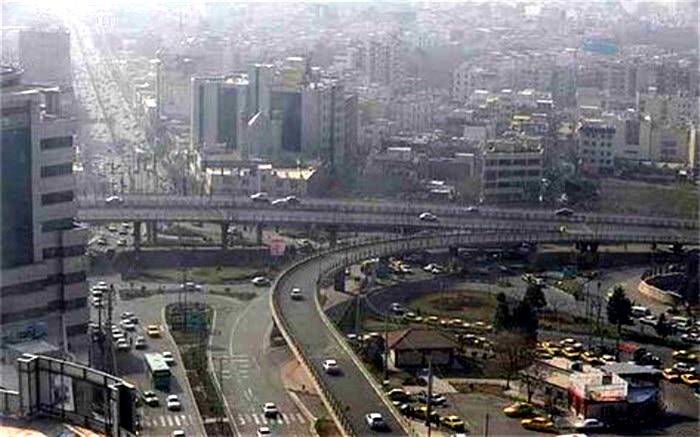 هوای تهران در شرایط ناسالم قرار گرفت