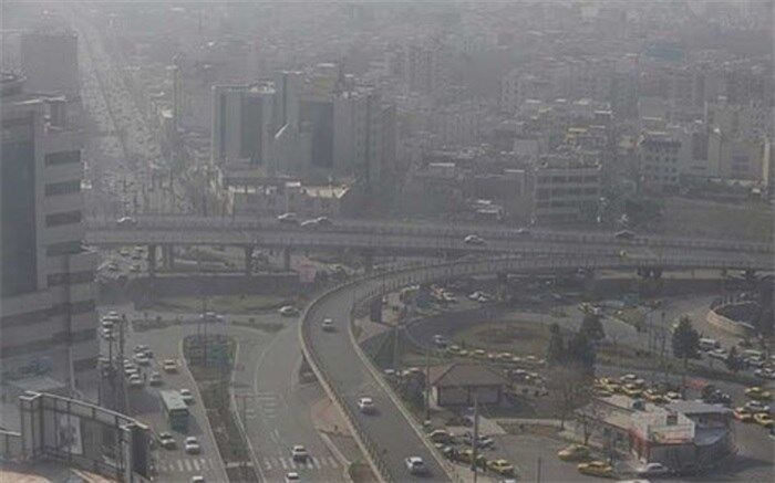 هوای تهران در شرایط ناسالم قرار گرفت