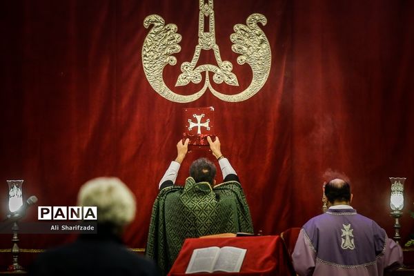 مراسم میلاد حضرت عیسی مسیح در کلیسا حضرت مریم