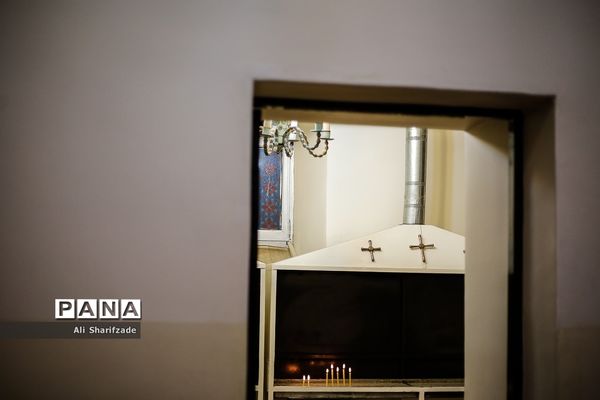 مراسم میلاد حضرت عیسی مسیح در کلیسا حضرت مریم