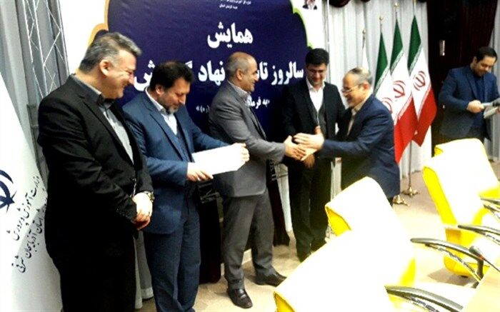 همایش سالروز تاسیس نهاد گزینش در آموزش و پرورش آذربایجان شرقی برگزار شد