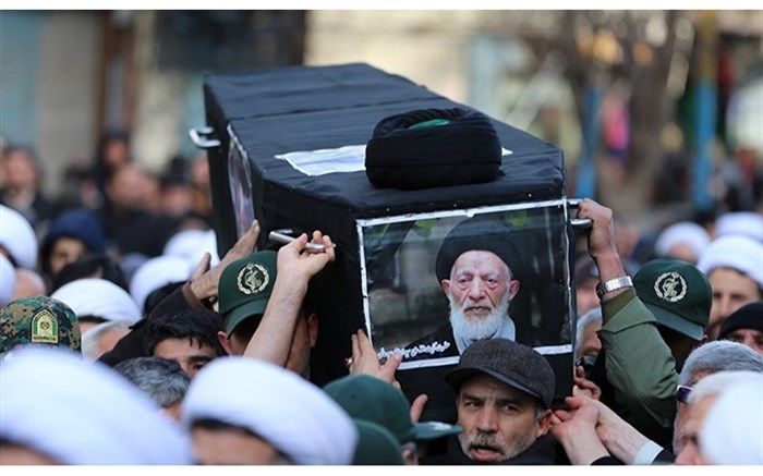 تشییع پیکر نماینده سابق مردم اردبیل در مجلس خبرگان رهبری