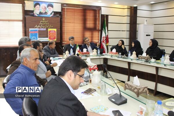 جلسه تخصصی سرگروه‌های درس تربیت‌بدنی و ناظران قطبی شهرستان‌ها و مناطق استان بوشهر