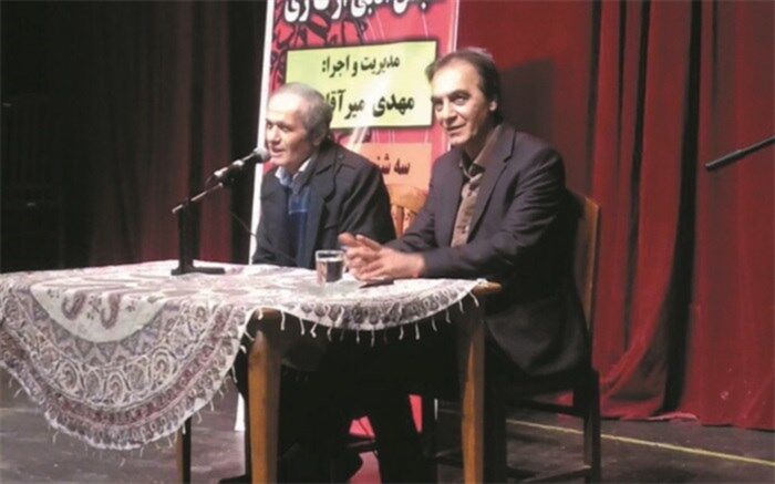 افتتاح انجمن ادبی ارگ ری