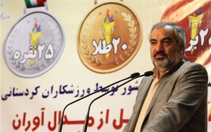 استاندار کردستان: ورزشکاران به عنوان الگوی جامعه می توانند در حل مشکلات اجتماعی موثر باشند