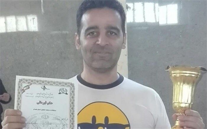 درخشش همکار فرهنگی اداره کل آموزش و پرورش در مسابقات لیفت قهرمانی استان