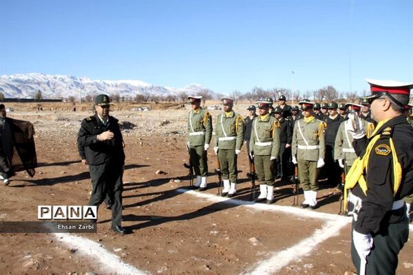 مراسم تشیع پیکر پاک و مطهر  شهید غلامحسن جام‌دوست در تربت جام