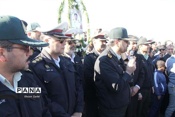 مراسم تشیع پیکر پاک و مطهر  شهید غلامحسن جام‌دوست در تربت جام
