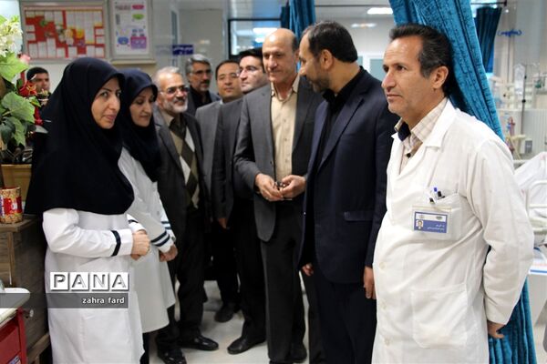 تقدیر از مقام پرستار توسط مسئولان شهرستان نی‌ریز