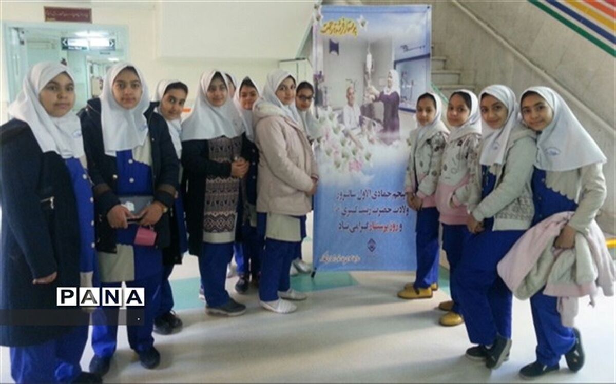 گرامیداشت روز پرستار توسط دانش آموزان دبستان سرای دانش نو