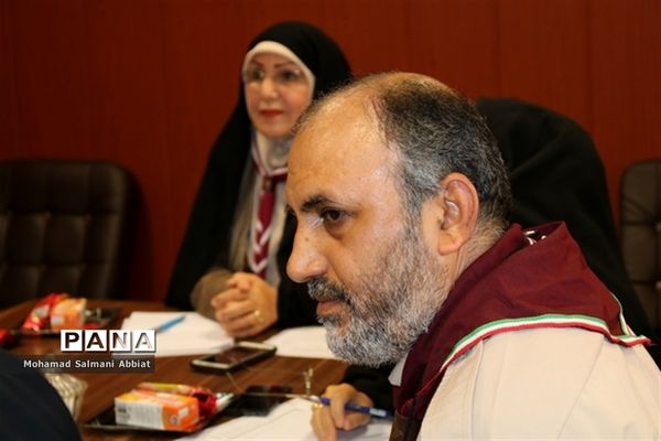 نشست شورای برنامه ریزی سازمان دانش آموزی ناحیه یک اهواز