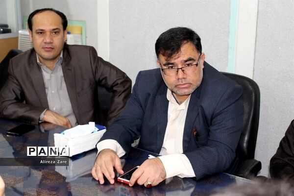جلسه هم‌اندیشی حوزه معاونت پشتیبانی و سازمان دانش‌آموزی استان بوشهر