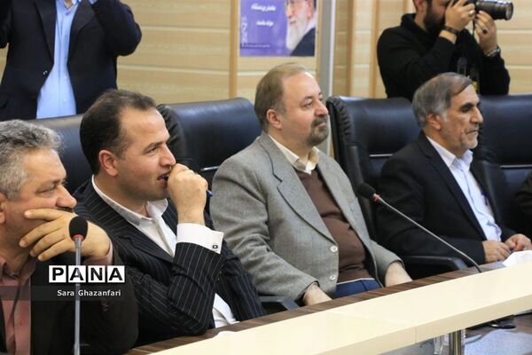 نشست خبری حسین مرعشی سخنگوی حزب کارگزاران سازندگی در ساری