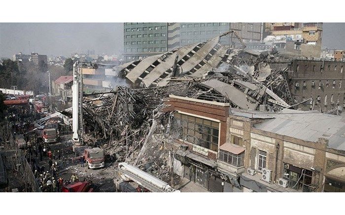 دومین سالگرد شهدای آتش‌نشان حادثه ساختمان پلاسکو برگزار شد