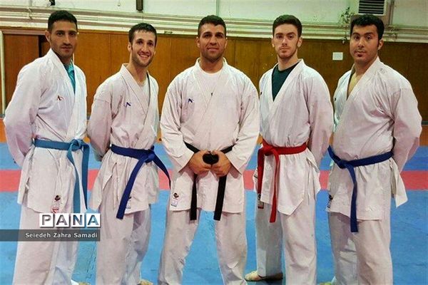 گردهمایی کاراته کاران در خانه کاراته ملارد