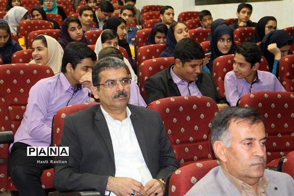 همایش تقدیر از برگزیدگان و فعالان چهارمین جشنواره نوجوان خوارزمی استان بوشهر -1