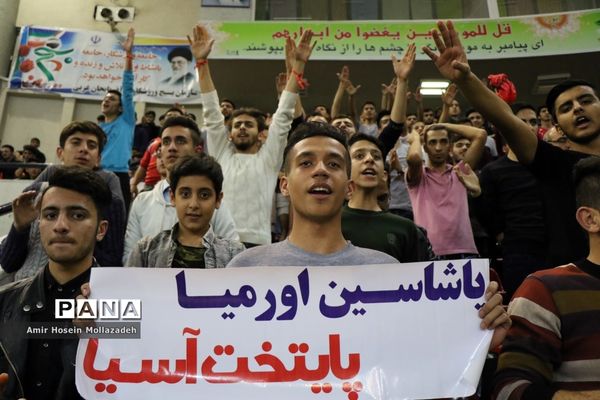 دیدار تیم‌های والیبال شهرداری ارومیه و کاله آمل