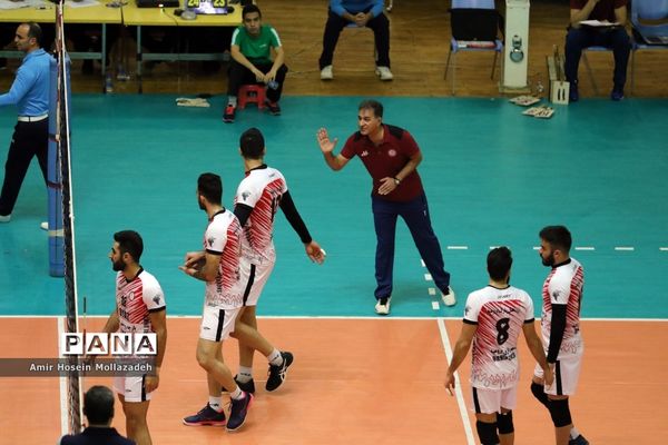 دیدار تیم‌های والیبال شهرداری ارومیه و کاله آمل