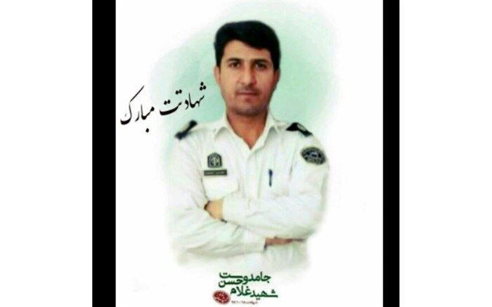 مدال شهادت بر سینه ی پلیس راهور تربت جامی نقش بست