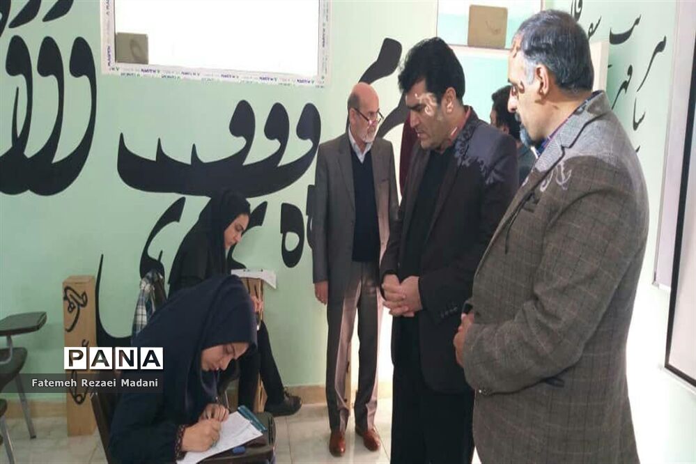 آزمون انجمن خوشنویسان شهرستان ملارد