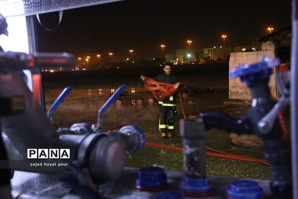 آتش‌سوزی در کارگاه شارژ سیلندرهای گاز مایع