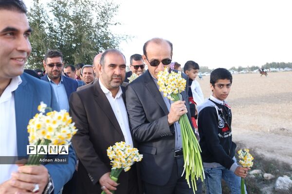 جشنواره گل نرگس در نوآباد  شهرستان مهر