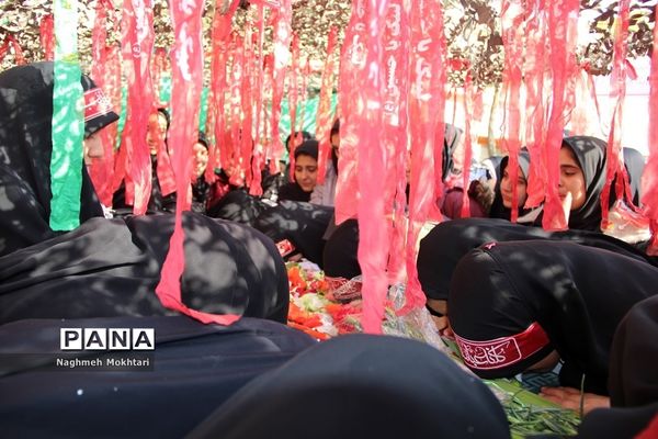 تشییع پیکر مطهر شهید گمنام در مدارس شهرری