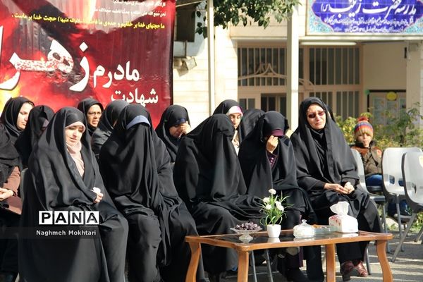 تشییع پیکر مطهر شهید گمنام در مدارس شهرری