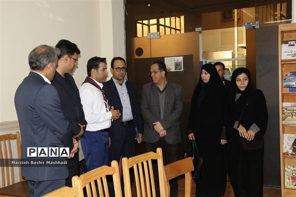 بازدید مسئولان استان فارس از روند برگزاری چهارمین دوره المپیاد استانی بازی‌های فکری سرگرمی در شیراز
