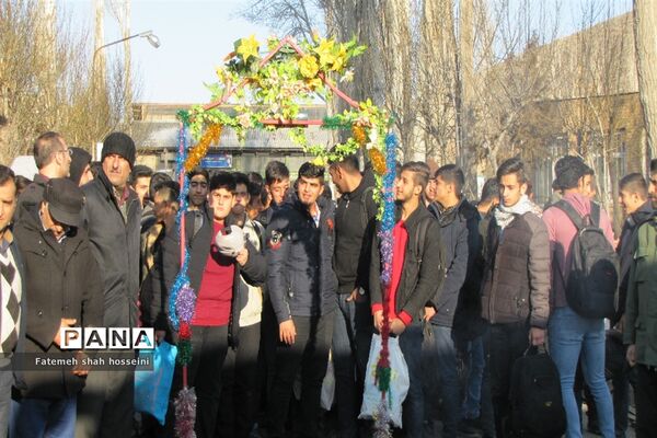 اعزام دانش‌آموزان پسر شهرستان فیروزکوه به اردوی راهیان نور