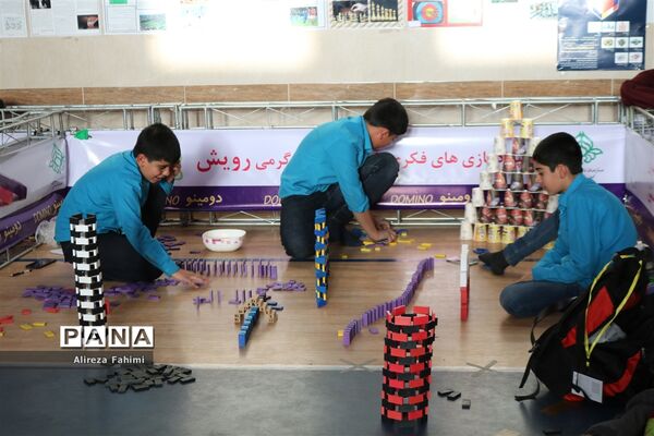 رقابت بیش از ۴۰ تیم دومینوتاپلینگ گروه پسران در چهارمین دوره از المپیاد بازی‌های فکری سرگرمی در فارس