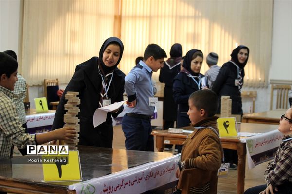 دومین روز مسابقات بازی های فکری در شیراز