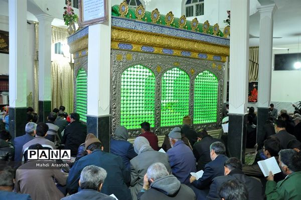 مراسم دهه فاطمیه درشهرستان خوسف