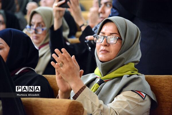گردهمایی مربیان پیشتاز سازمان دانش‌آموزی خوزستان بمناسبت چلمین سالگردپیروزی انقلاب اسلامی اهواز-2